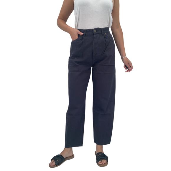 Free People Denim - 2/$30 FREE PEOPLE Sandrine Rose Wide Leg Pant Jeans Size 25 French Worker Blue